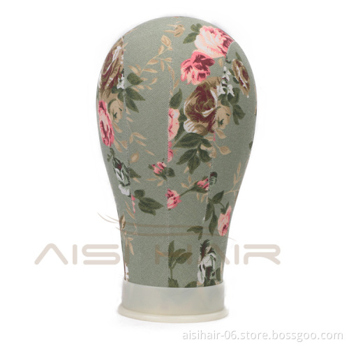 Aisi Hair Poly Canvas Block Training Mannequin Head Mannequin Manikin Head Wig Stand Wig Head Stand Wig Accessories